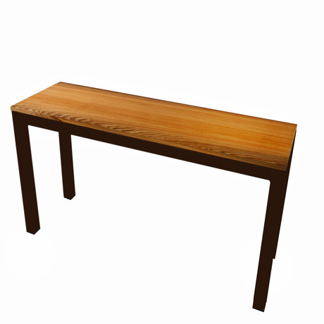 Sustain Console Table // Espresso Frame (Cypress Top)