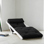 Fresh Futon // Figo (Natural, White Frame)