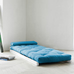 Fresh Futon // Figo (Natural, White Frame)