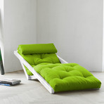 Fresh Futon // Figo (Natural, White Frame)