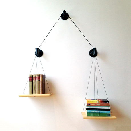 Balance Bookshelf // Black