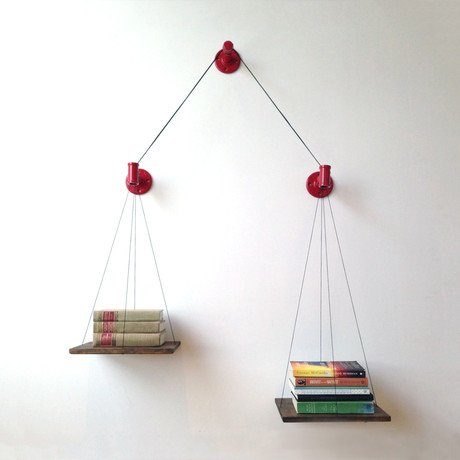 Balance Bookshelf // Red