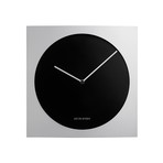 Wall Clock Series // Black + Aluminum
