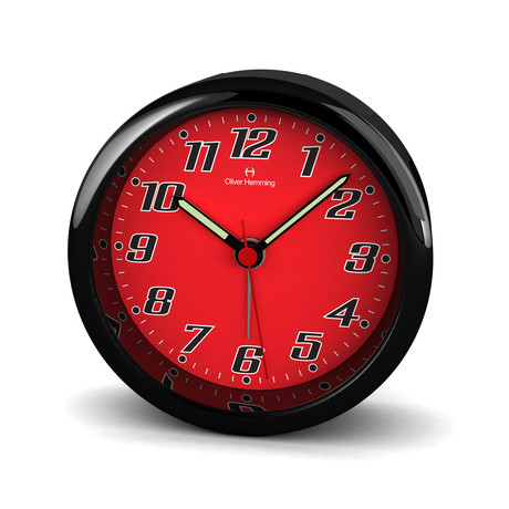 Desire Alarm Clock // 8cm Acrylic Red Face