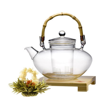 Tea for More Teapot + 6 Lady Fairy Teaposies