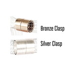 TU.BE SPARKLING (Bronze Clasp, Pink & White Nuances)