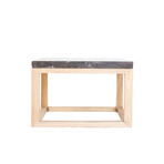 Blue Stone Side Table
