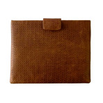 iPad Braid Flap // Cognac Antique (iPad)