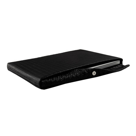 Laptop Case Braid Klassik // Black (MacBook Pro 13")