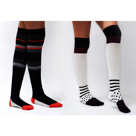 Double Pack // Stripes (One Size)