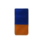 iPhone Case Mark- Limited Edition No. 2 // Blue + Mandarin (iPhone 4/4S)