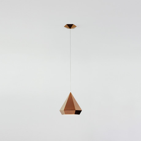 Diamond Lamp // Copper