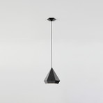 Diamond Lamp // Dark Chrome