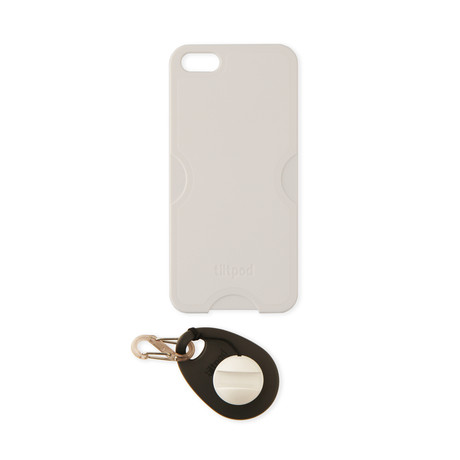 Tiltpod Mobile + Case For iPhone 5 // White