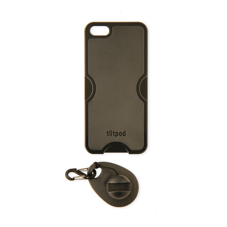 Tiltpod Mobile + Case For iPhone 5 // Black