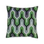 Pillow Kit // White, Spinach Green, Pale Blue, Midnight Green (18" x 2"W x 18"H, Down Fill)