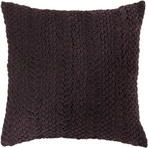 Pillow Kit // Aubergine (18" x 2"W x 18"H, Down Fill)