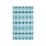 Happy Cottage // Tonal Blues, Winter White (2'L x 3'H)