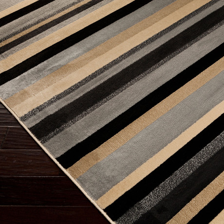Paramount // Black Olive, Gray, Parchment, Desert Sand (2'L x 3'H)