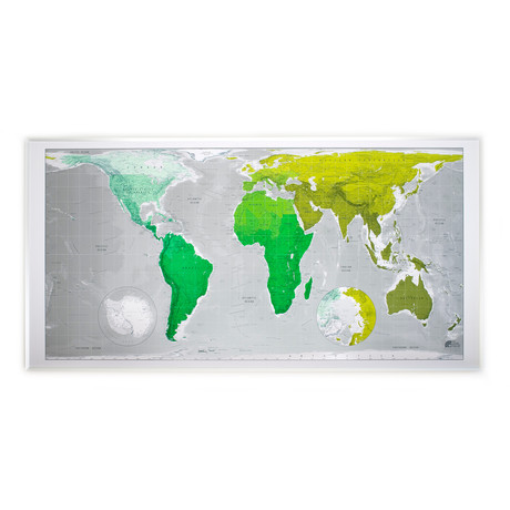 Huge Future World Map // Version 1 (Paper)