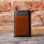 Wool & Leather Case // iPhone 4/4S (Black)