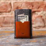 Wool & Leather Case // iPhone 5 (Brown)