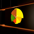 Fan Wall Clock (Colors)