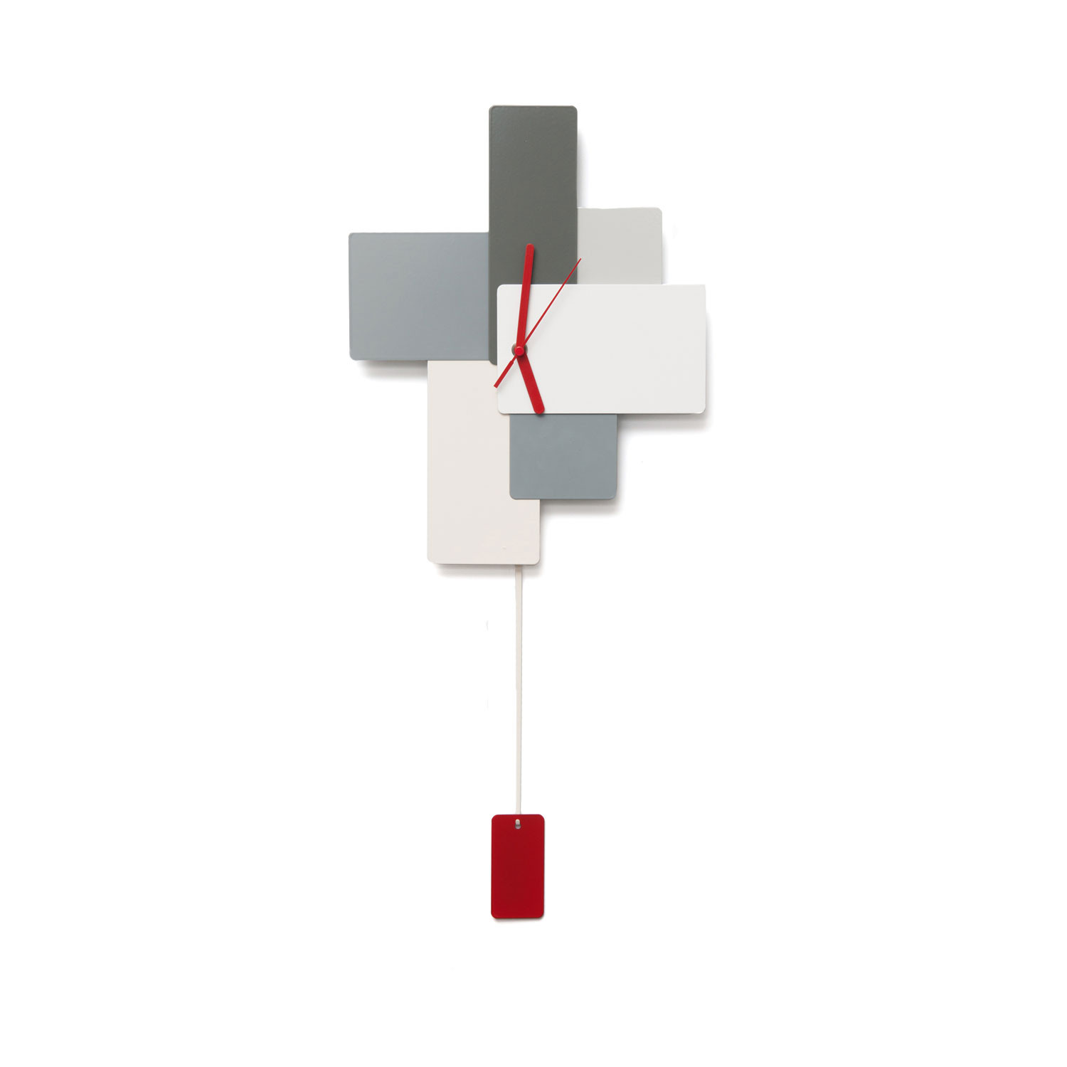 Pendulum Squares Clock Basta Touch of Modern