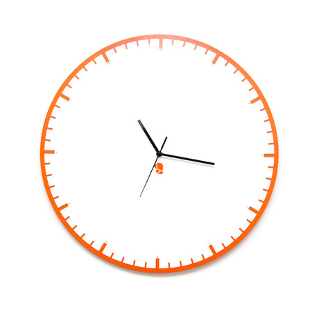 Round 2 Clock (Orange)