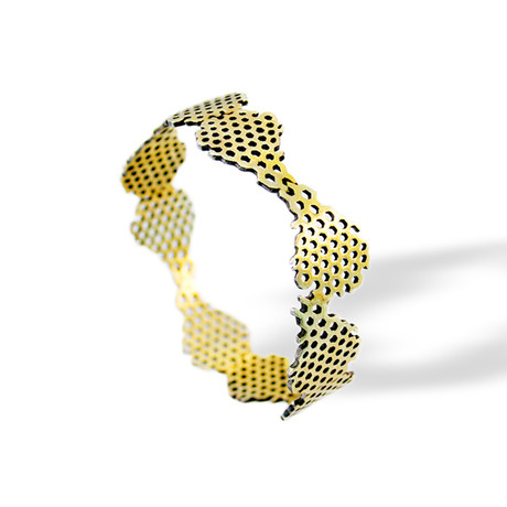 Honeycomb // Bracelet (Gold)