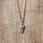 Rotten Pendant + Chain (16" Sterling Silver Chain)