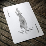 Monarch Playing Cards // Silver