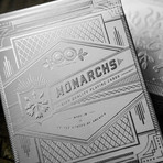 Monarch Playing Cards // Silver