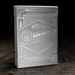 Monarch Playing Cards // Silver