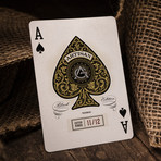 Artisan Playing Cards // Black // Set of 2