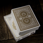 Artisan Playing Cards // White // Set of 2
