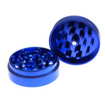 Deluxe Herb Grinder with Pollen Scoop // Blue – Limited Edition