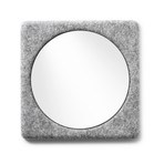 Felt Panel Mirror