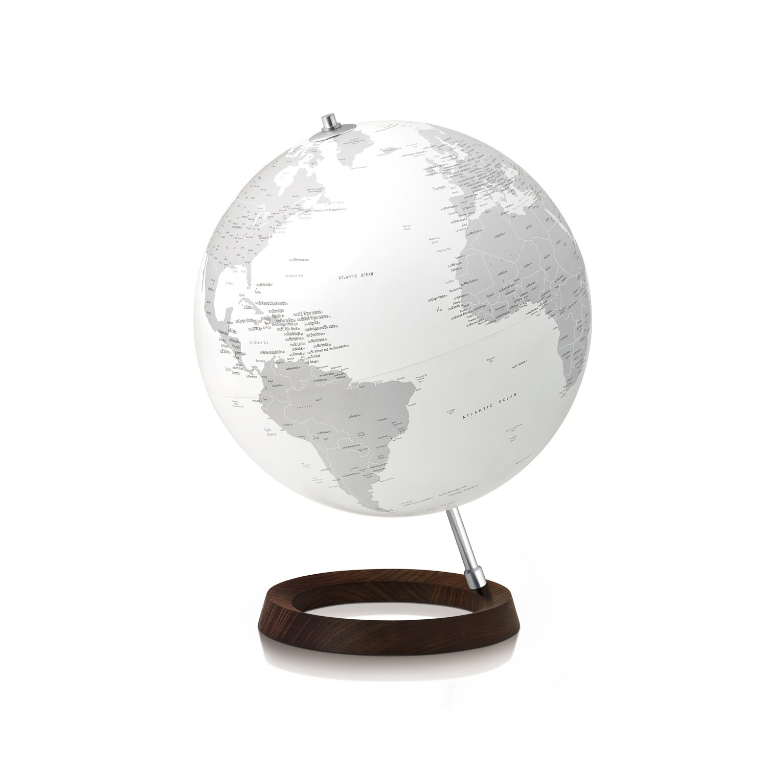 Full Circle Reflection Globe Illuminated Atmosphere Globes Touch Of Modern