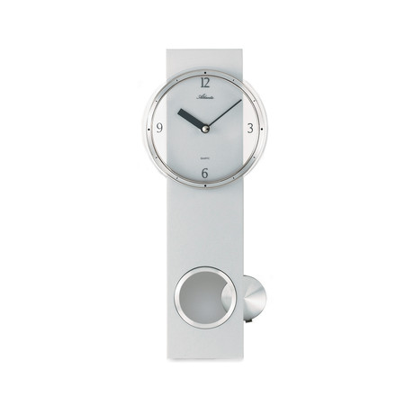 Pendulum Wall Clock // Silver