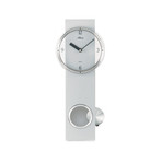 Pendulum Wall Clock // Silver