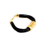 Brass Tube Bead Bracelet