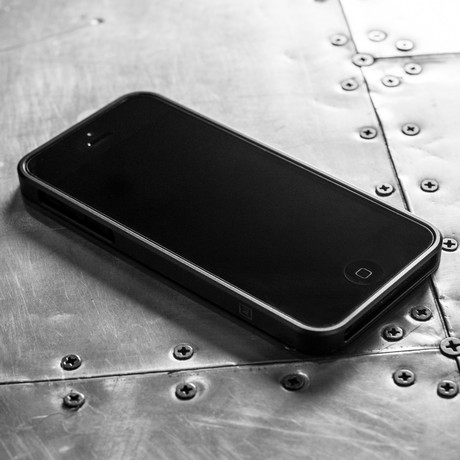 Bumper Case for iPhone 4 // Slate