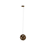 Pinwheel Pendant Light // Small (Bronze)