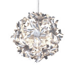 Pinwheel Pendant Light // Small (Aluminum)