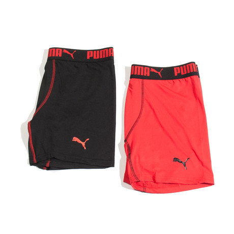 Men's Fashion Trunk // Set of 2 - Red Collection (Size Small)