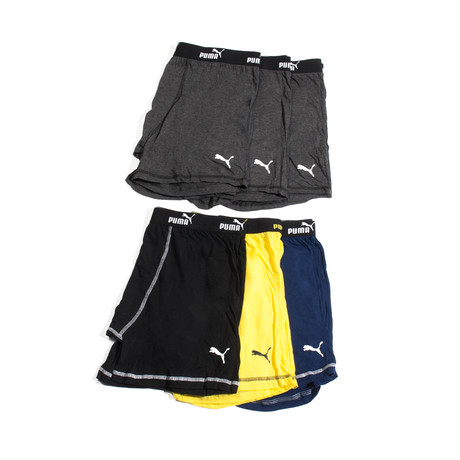 Men's Fashion Trunk // Set of 6 - Black & Grey Collection (Size Small)