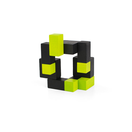 Playable ART Cube // Green
