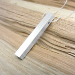 Minimalist Square Aluminum Necklace