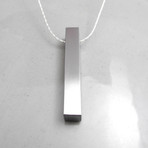 Minimalist Square Steel Necklace